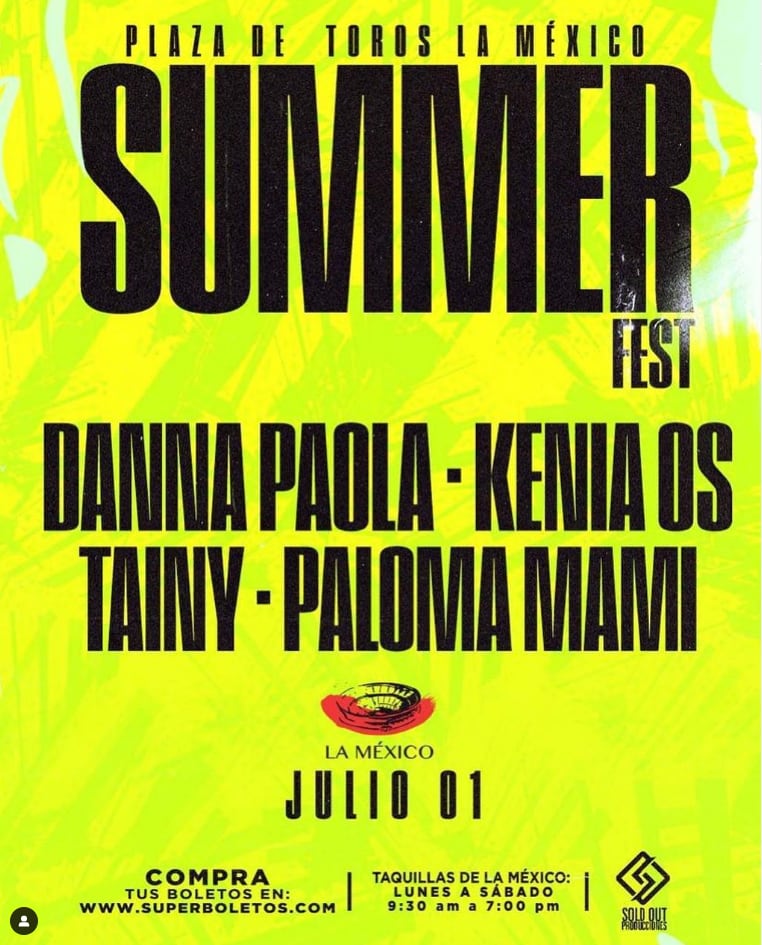 Fecha y cartel oficial de Summer Fest 2023