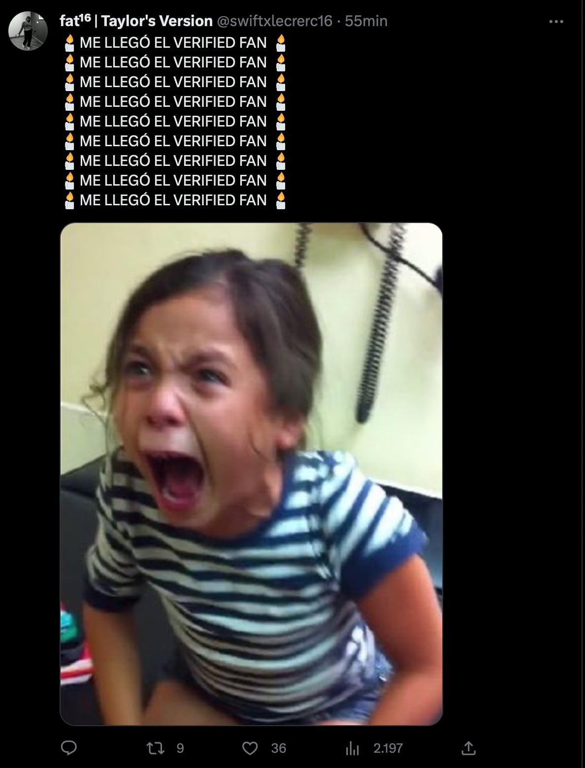 Fans de Taylor Swift esperan el código de Verified Fan y hasta los memes se ponen ansiosos