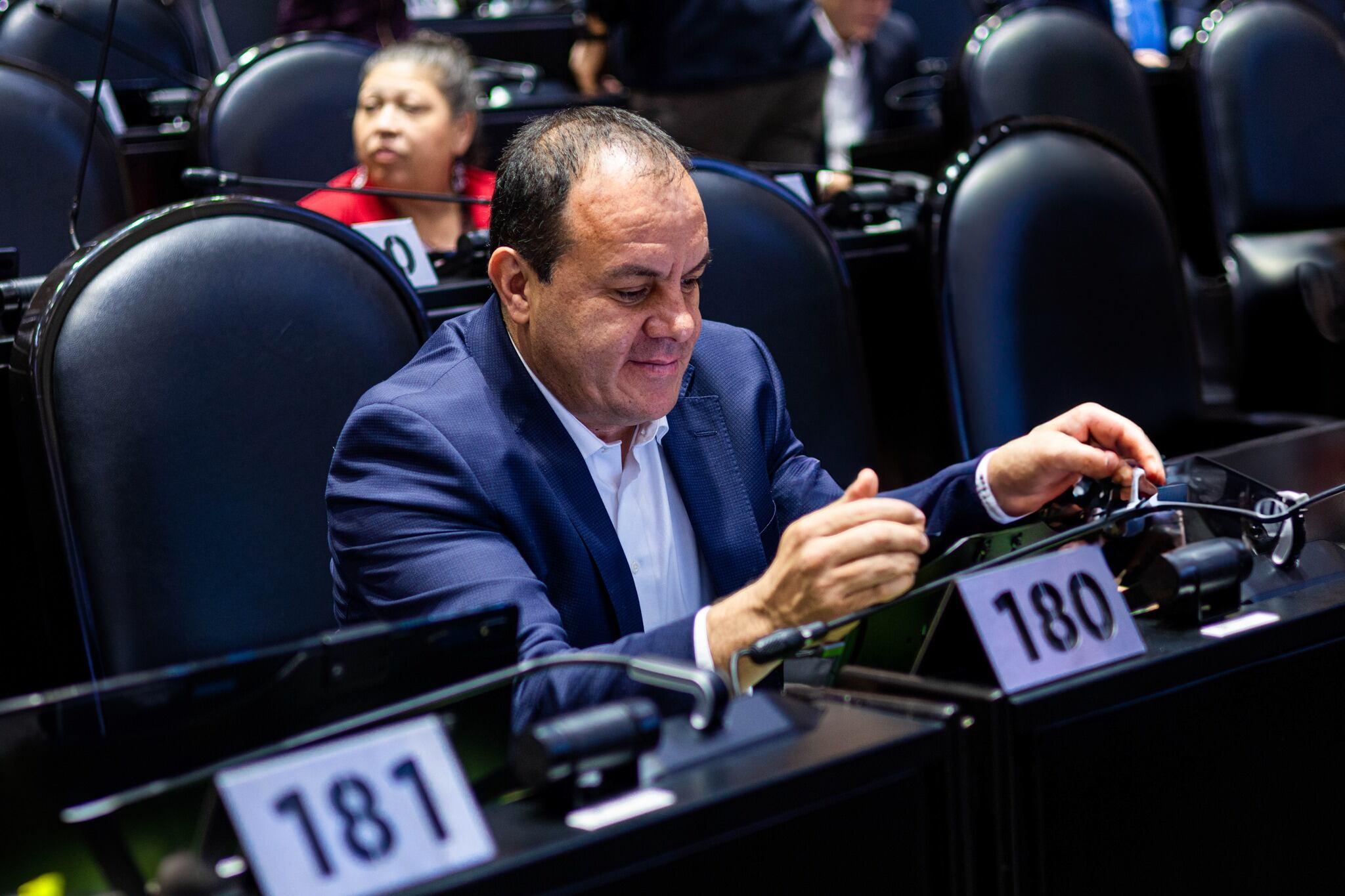 Cuauhtémoc Blanco aún no se salva; diputadas van por su desafuero