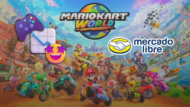 Mario Kart World en Mercado Libre