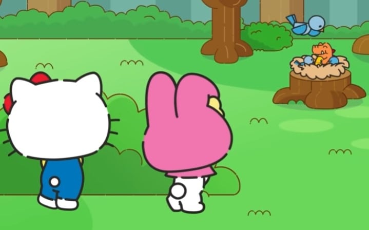 Hello Kitty y My Melody salvan a una familia feliz