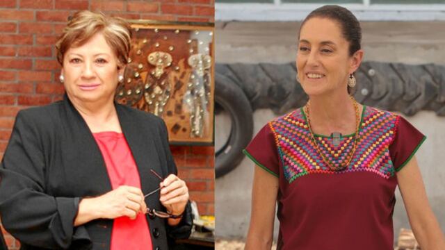 Carmen Lira y Claudia Sheinbaum