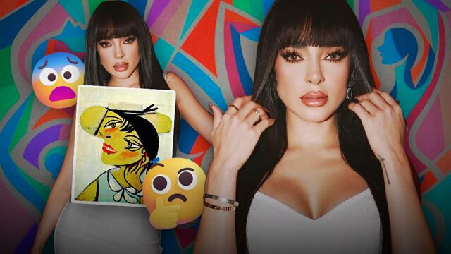 ¿Manelyk González está chueca? El escote le hizo ver los senos chuecos.