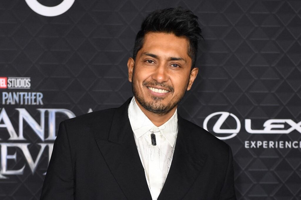 Tenoch Huerta arrives for the world premiere of Marvel Studios' "Black Panther: Wakanda Forever" at the Dolby Theatre in Hollywood