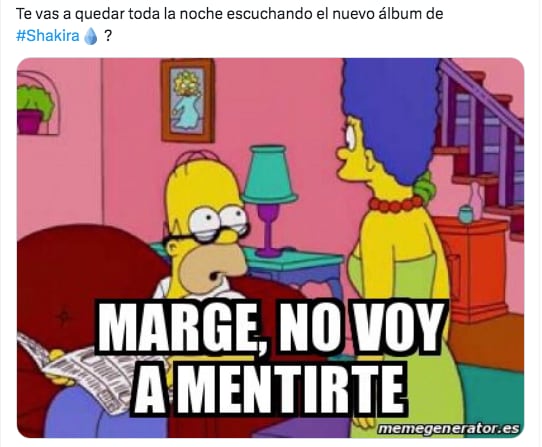 Memes del nuevo disco de Shakira