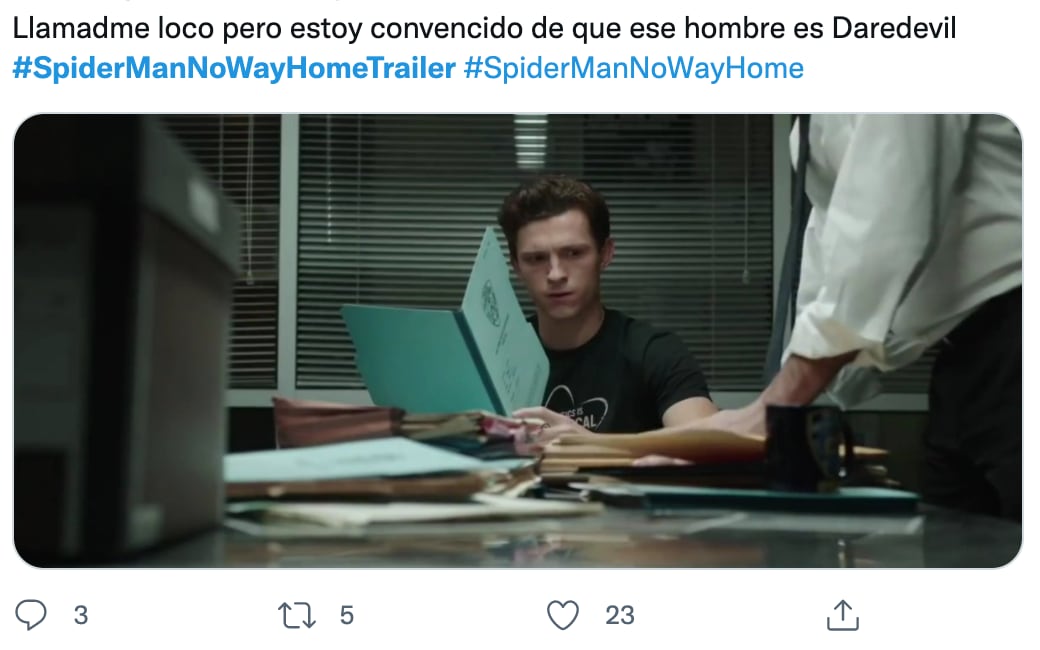 Reacciones al tráiler de 'Spider-Man: No Way Home'