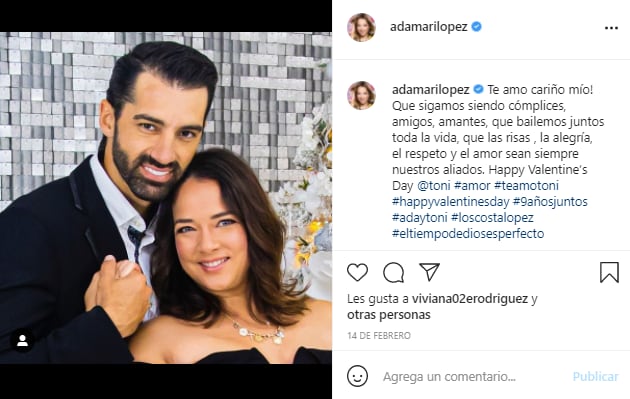 Post de Adamari López en Instagram.