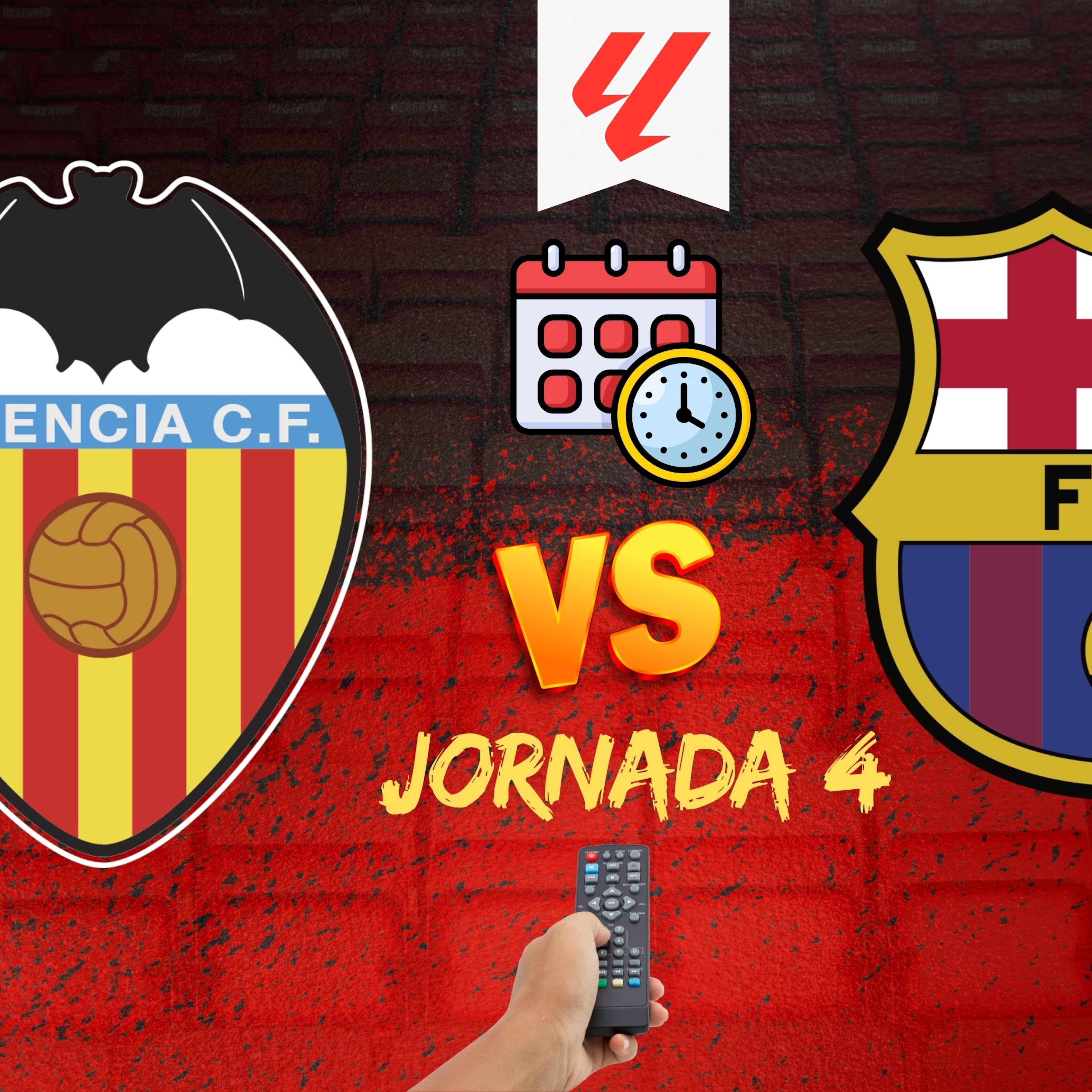 Valencia vs FC Barcelona: Hora y canal para ver el partido de la Jornada 4 de LaLiga