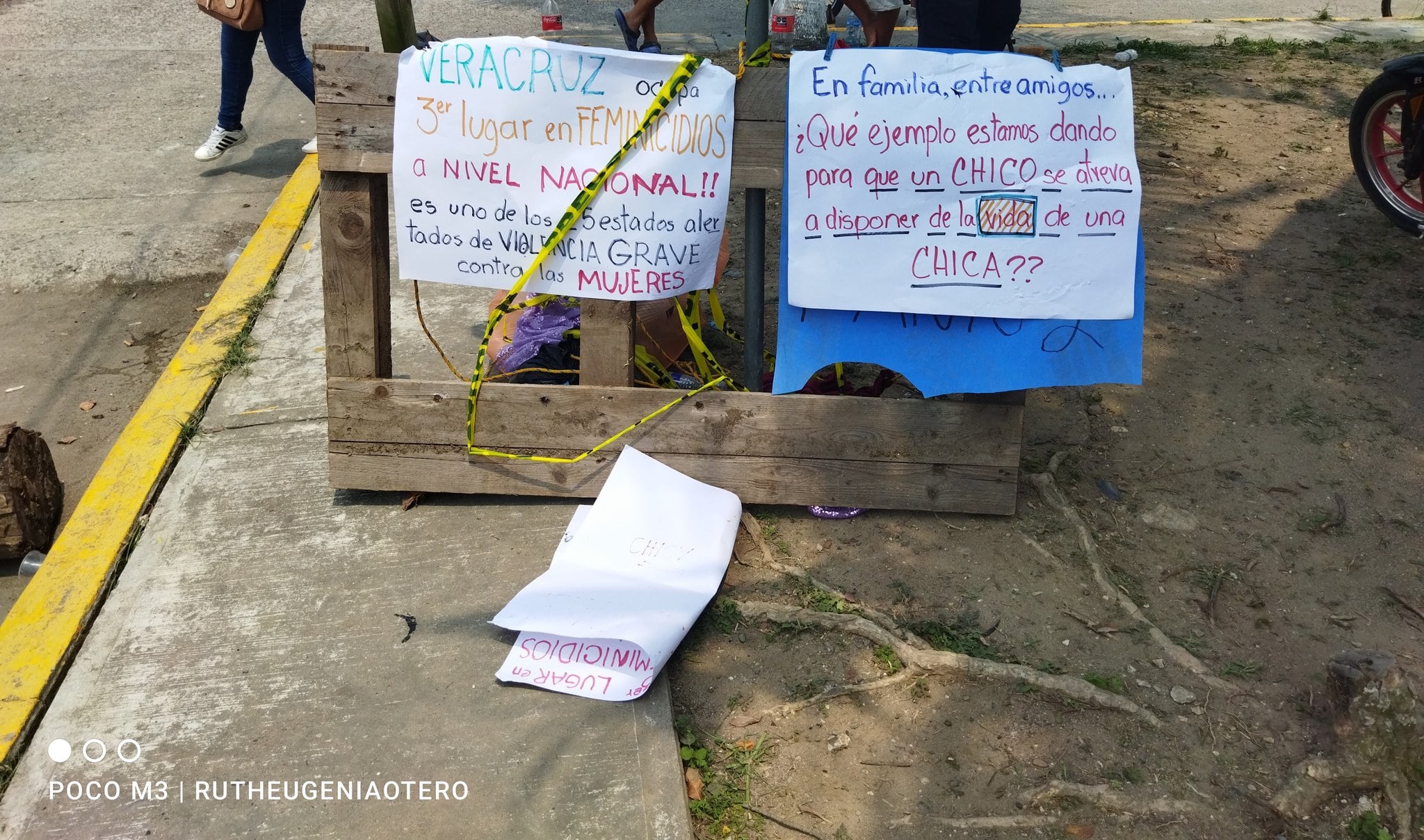 Protesta por justicia para Estefany Nahomi