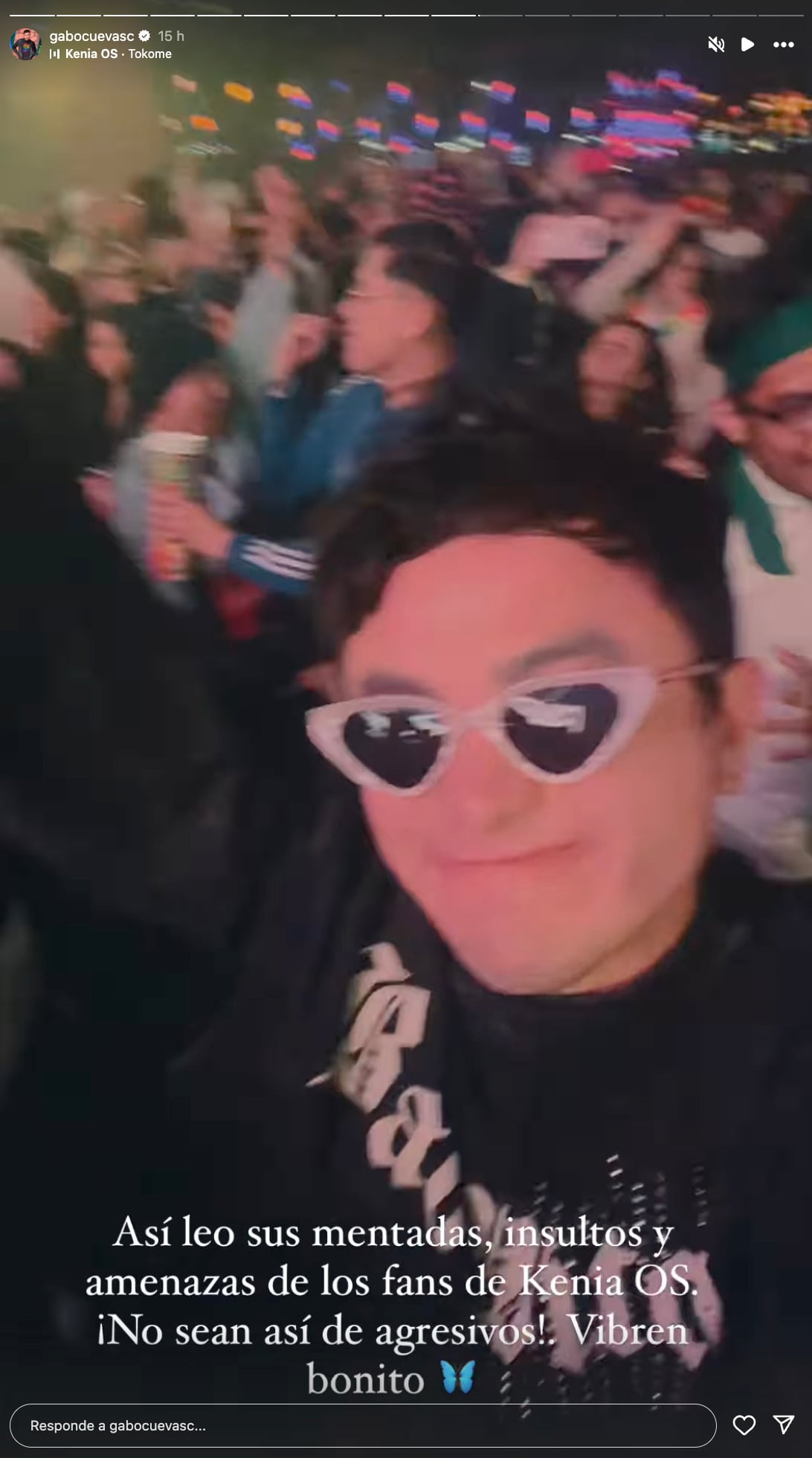 Gabriel Cuevas responde a su funa por hablar mal de Kenia Os