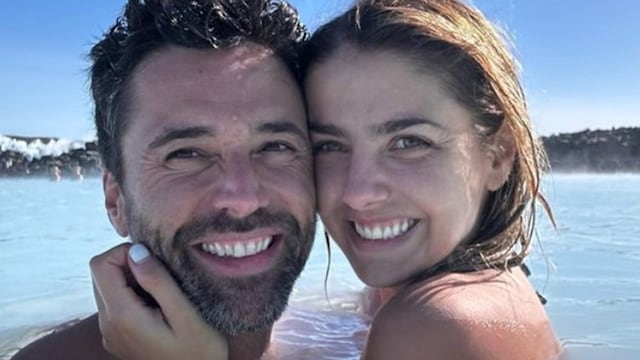 Michelle Renaud y Matías Novoa