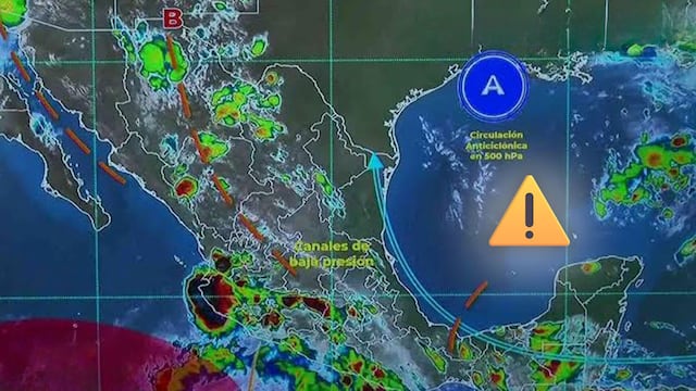 Onda tropical 14 afectará a cada estado del país con lluvias