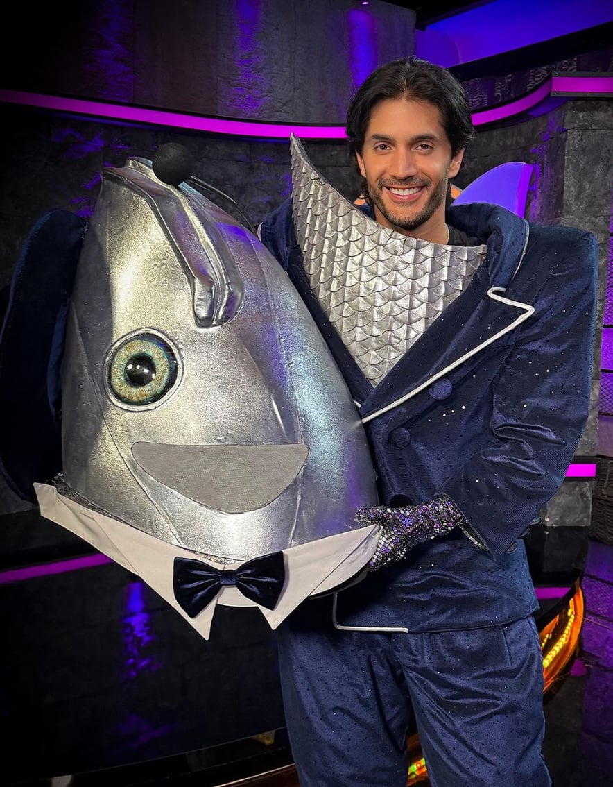 Daniel Elbittar como Sardina en Quién es la Máscara 2023