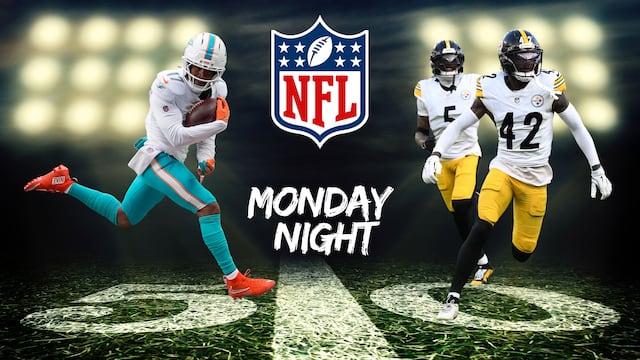 Dolphins vs Steelers: Hora y canal para ver el Monday Night de la Semana 15 de la NFL