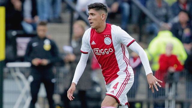 Edson Alvarez ya debutó con el Ajax