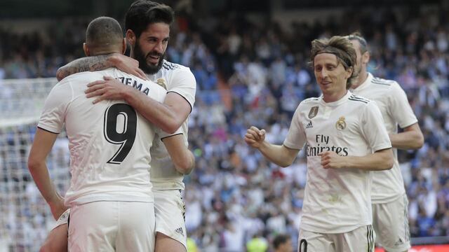 Isco anotó en su regreso a la titularidad en el cuadro merengue