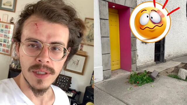 VIDEO: Le cae una maceta en la cabeza y casi no la cuenta; ahora TikTok quiere saber si ya fue al doctor