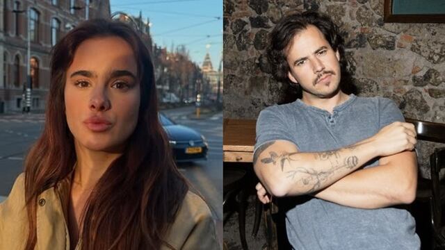 Gala Montes y su novio Icho Van