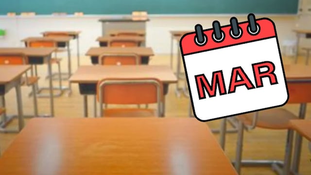 Los estudiantes tendrán una semana muy corta en marzo
