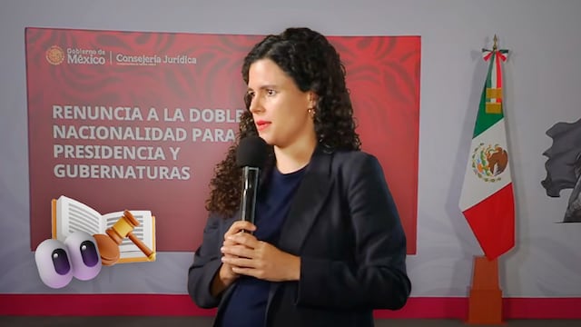Luisa María Alcalde presenta reforma sobre la doble nacionalidad.