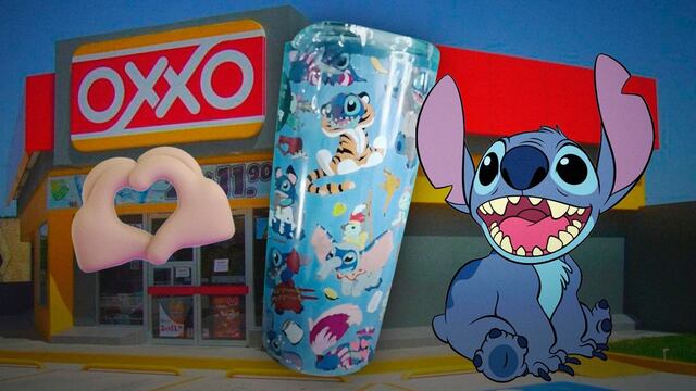Termo de Stitch en Oxxo