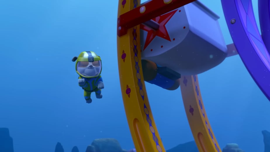 Paw Patrol rescates marinos