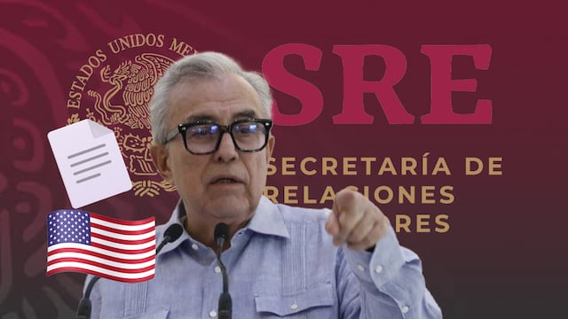 SRE difunde documentos sobre comunicaciones con Estados Unidos por caso Rocha Moya