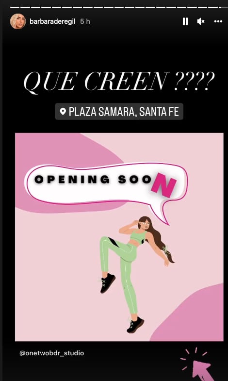 Gimnasio de Bárbara de Regil.