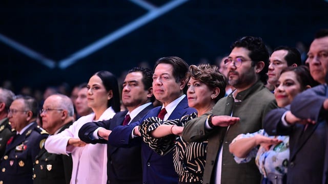 Ariadna Montiel acompaña a Delfina Gómez