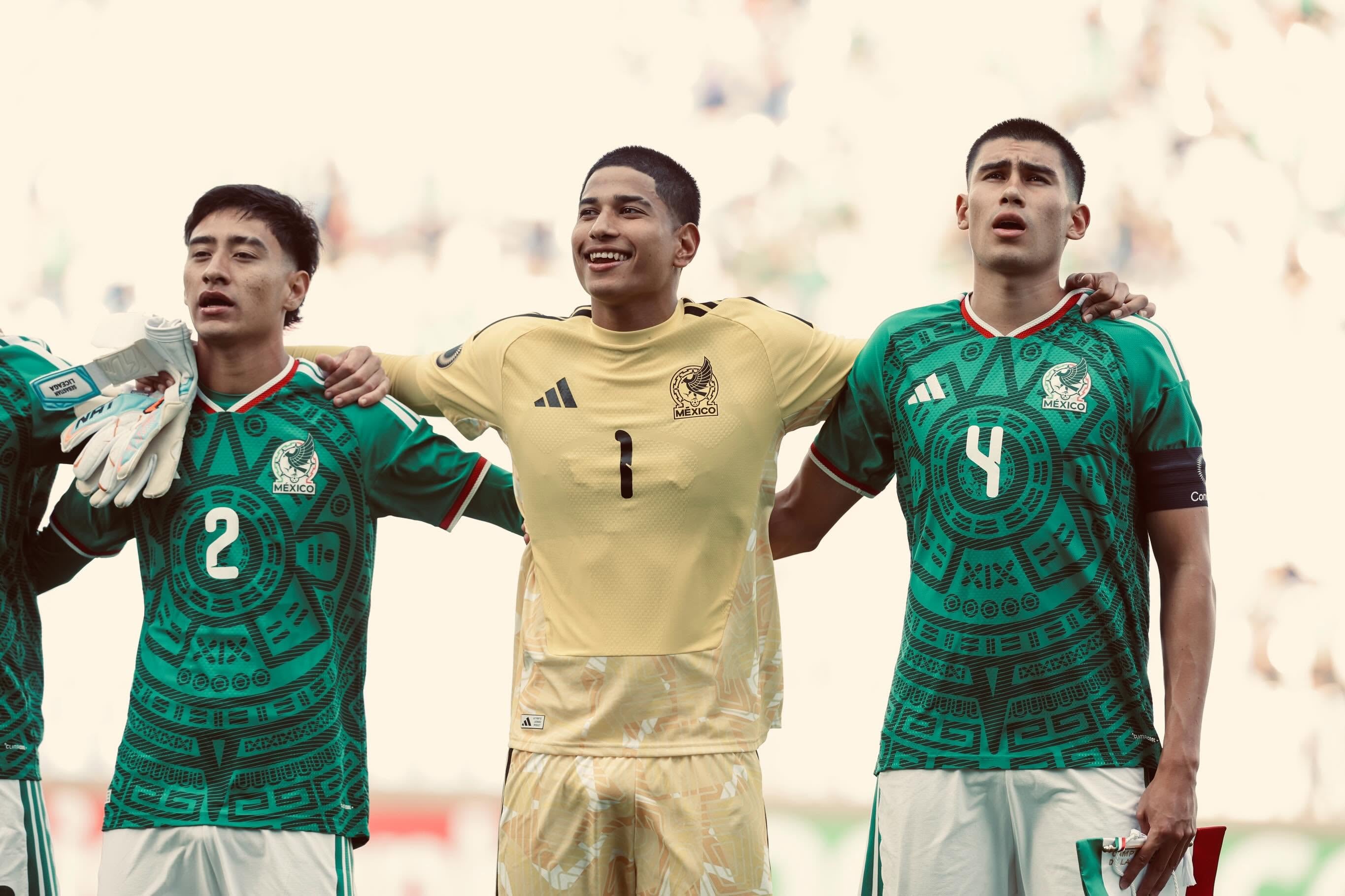 Juan Sebastián Liceaga, portero de México en la Sub-20.