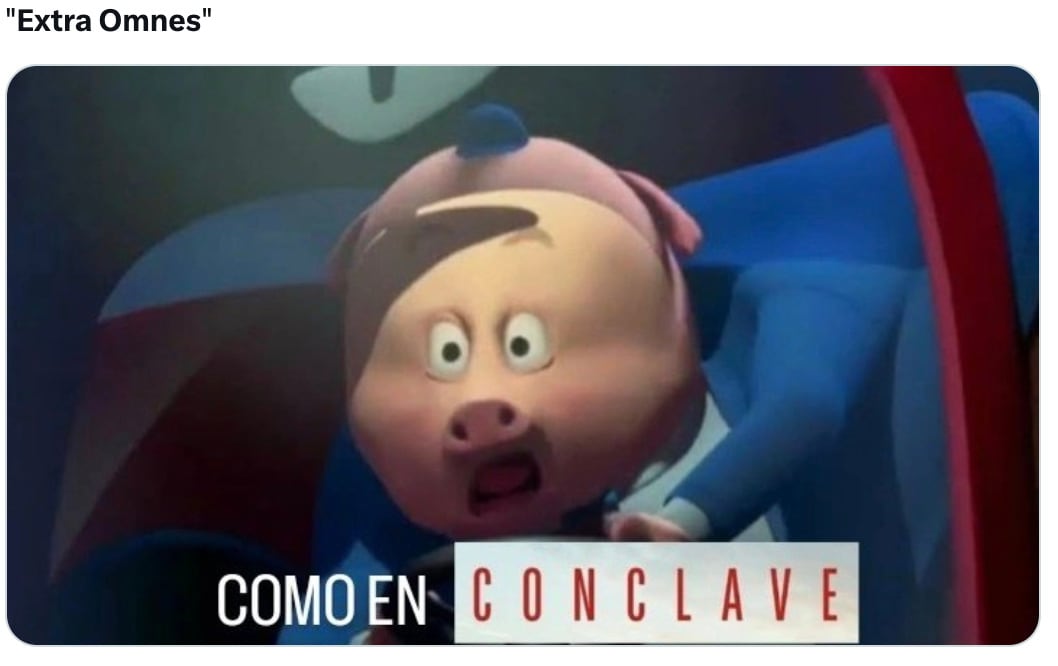 Memes del cónclave 2025 sobre el nuevo papa