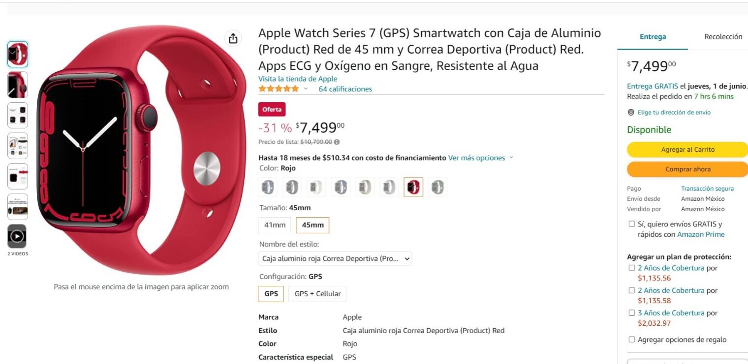 Apple Watch en oferta