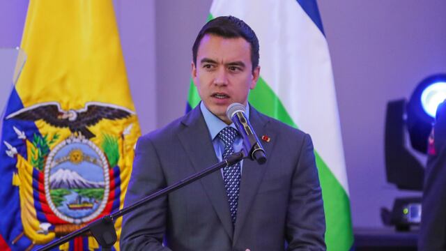 Daniel Noboa, presidente de Ecuador