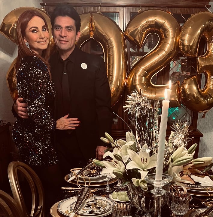 Jorge Salinas y Elizabeth Álvarez
