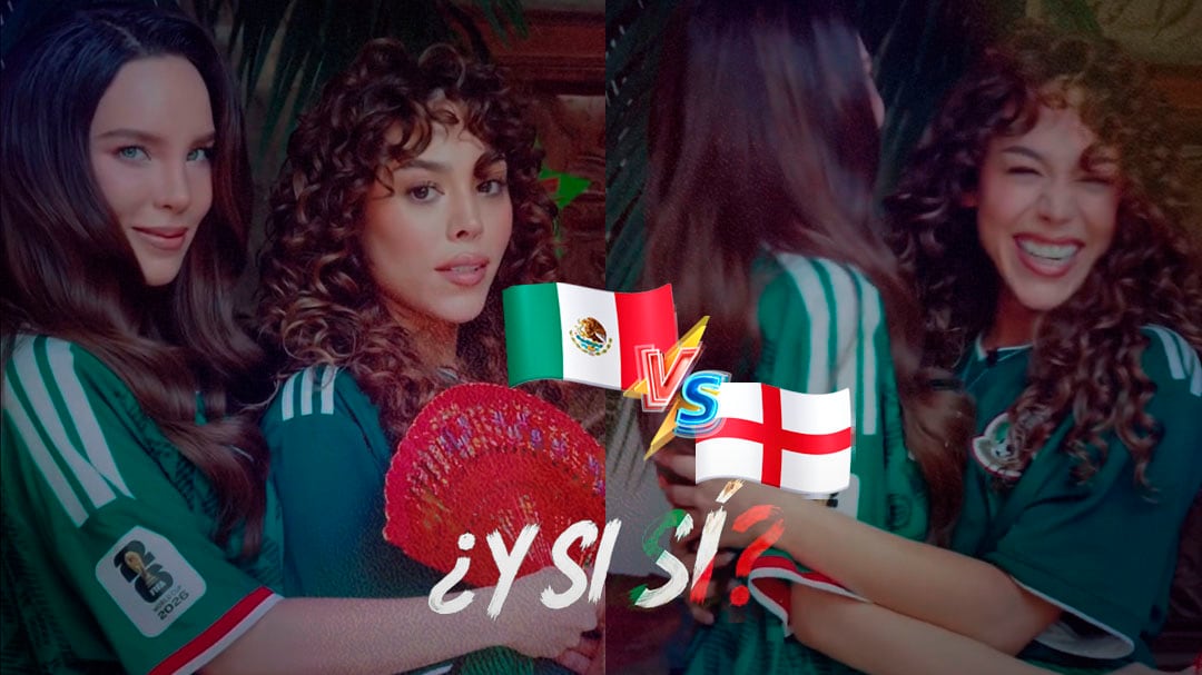 ¿Y si sí?: Belinda y Danna apuestan por el triunfo de México frente a Inglaterra