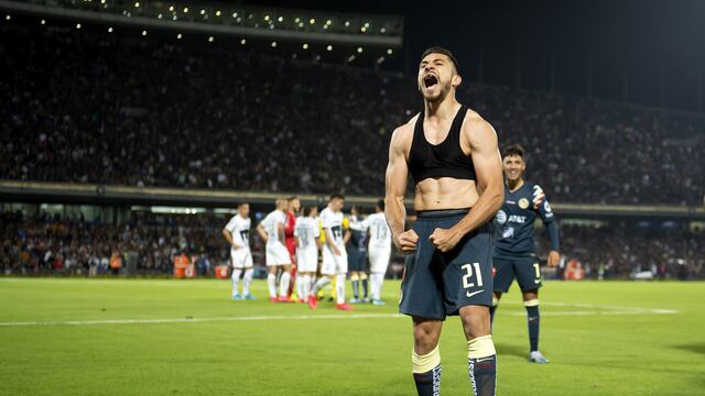 Henry celebra el gol del empate