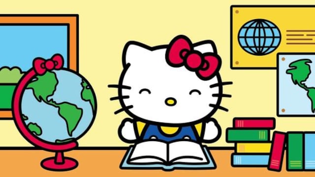 Horario escolar de Hello Kitty para imprimir
