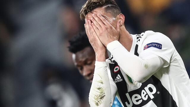 Cristiano y la Juventus quedaron eliminados en los cuartos de final