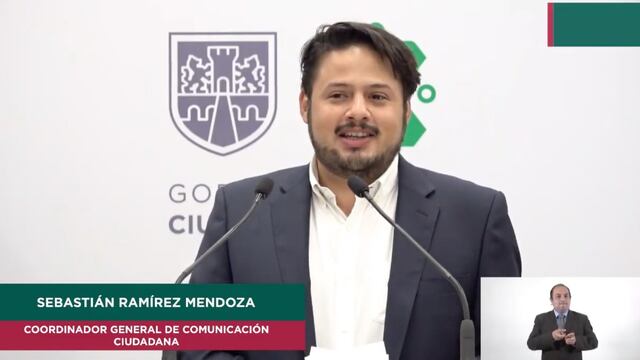 Sebastián Ramírez Mendoza, nuevo coordinador general de Comunicación Ciudadana en CDMX