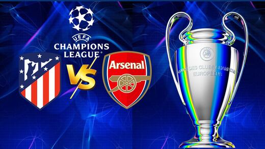 Atlético de Madrid vs Arsenal: Día, hora y canal para ver la Champions League 2026