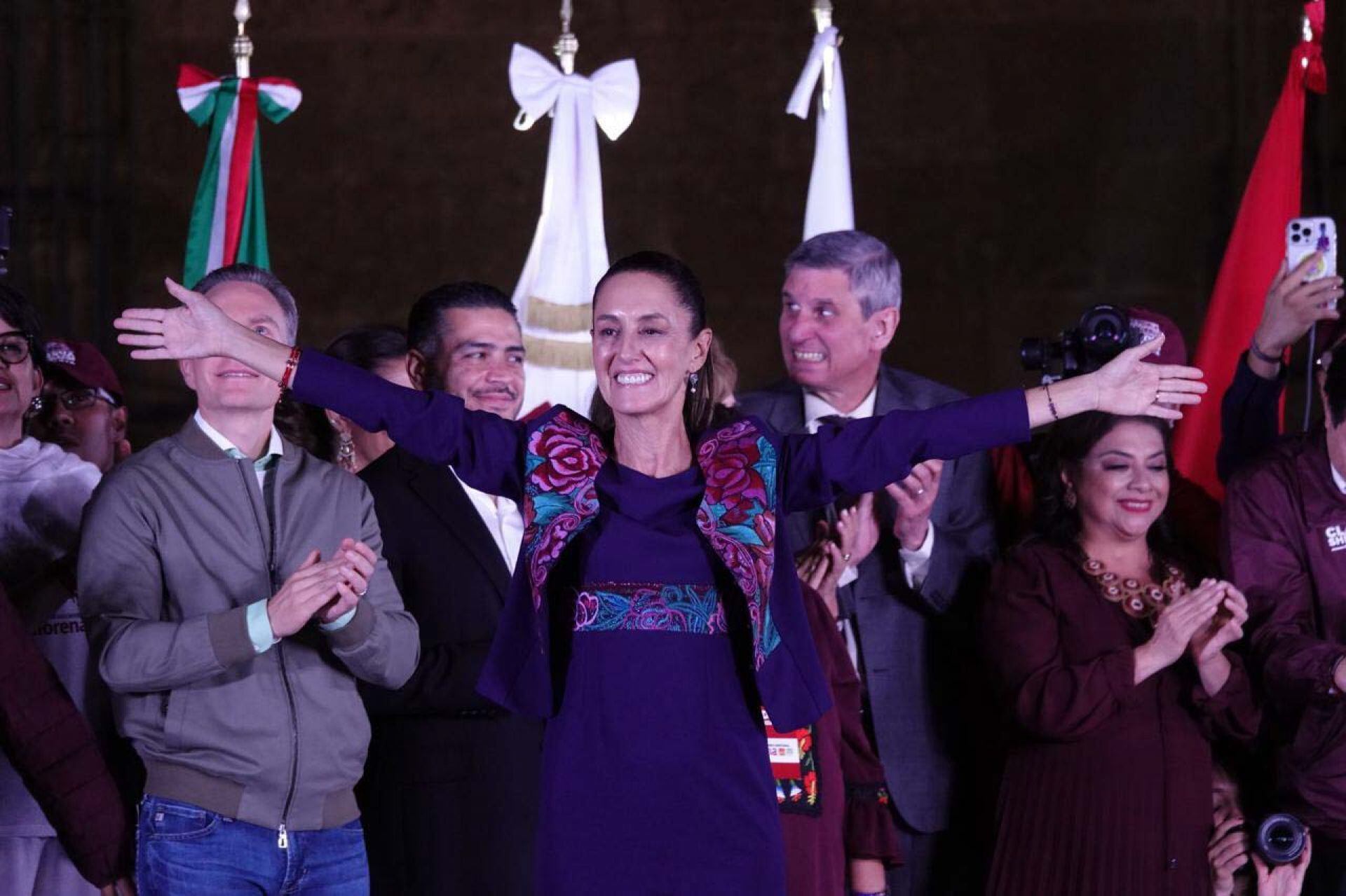 Claudia Sheinbaum, virtual presidenta de México