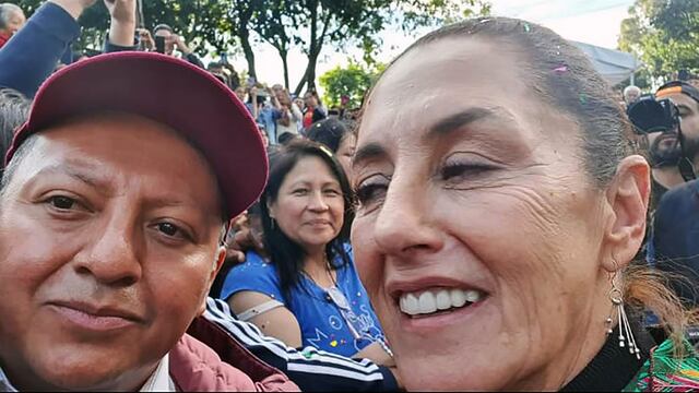 Hilario Ramírez y Claudia Sheinbaum