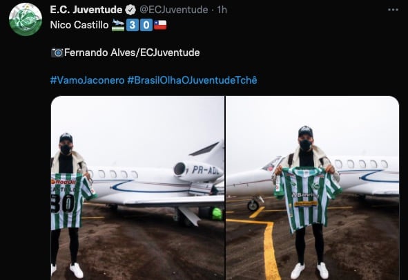 Nicolás Castillo fichará con el Juventude