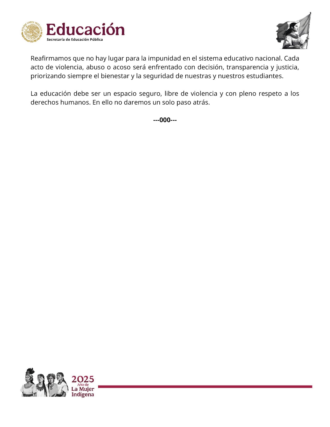 Declaração SEP