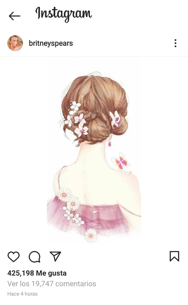 Publicación de Instagram