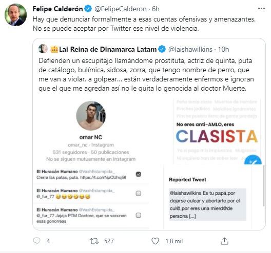 Tuit Felipe Calderón