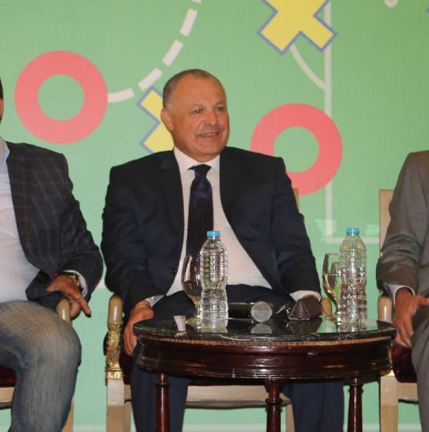 Hany Abo Rida. Presidente de Asociación Egipcia de Fútbol