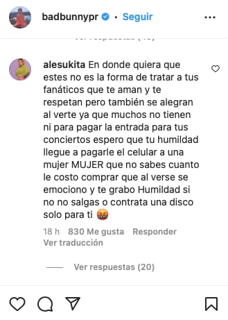 Bad Bunny pasa a ser el más odiado y sus fans se arrepienten de seguirlo