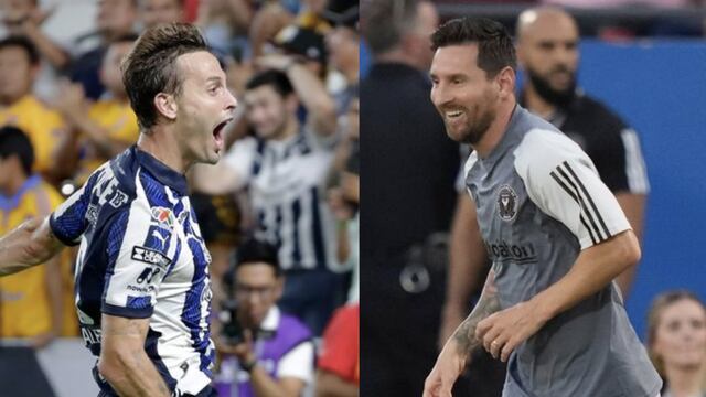 Sergio Canales y Lionel Messi