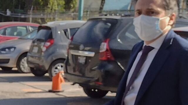 Emilio Lozoya llega a la audiencia del 3 de noviembre del 2021